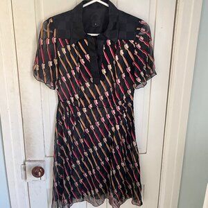 Anna Sui toothbrush dress
